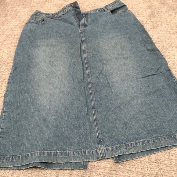 CJ Banks Dresses & Skirts - Jean skirt